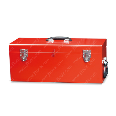 Lockable Red Metal Portable Tool Storage Box for Sale