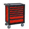 Auto Repair 7 Drawer Ball Bearing Lockable Tool Cabinet for Sales