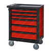5’’ PVC Casters Roller Tool Box Chest Cabinet Combo